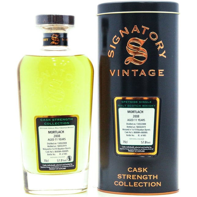Mortlach 2008 11 Year Old Signatory Vintage - 70cl 57.8%
