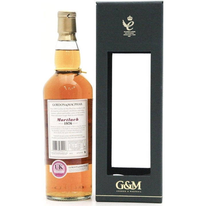 Mortlach Gordon & Macphail 1976 - 70cl 43% - The Really Good Whisky Company