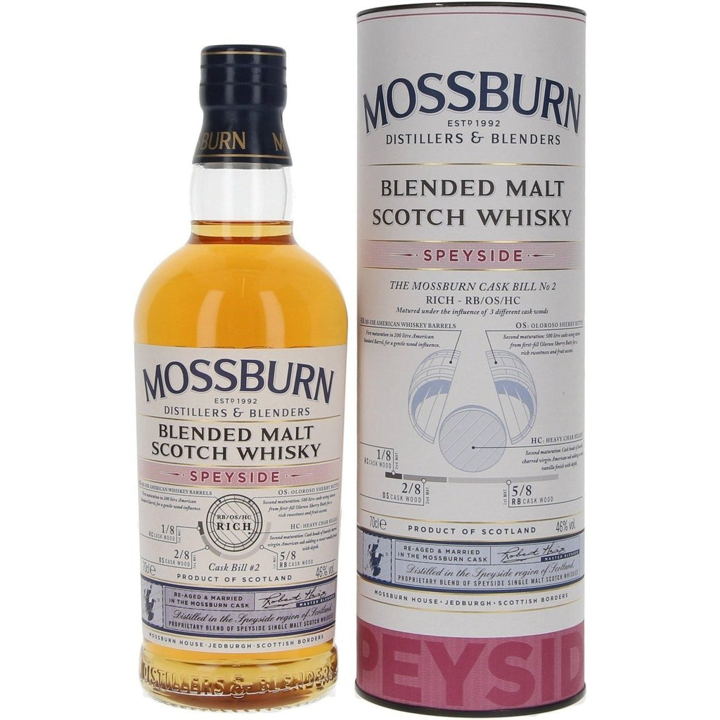 Mossburn Signature Casks Series No.2 Speyside - 70cl 46% - The Really Good Whisky Company