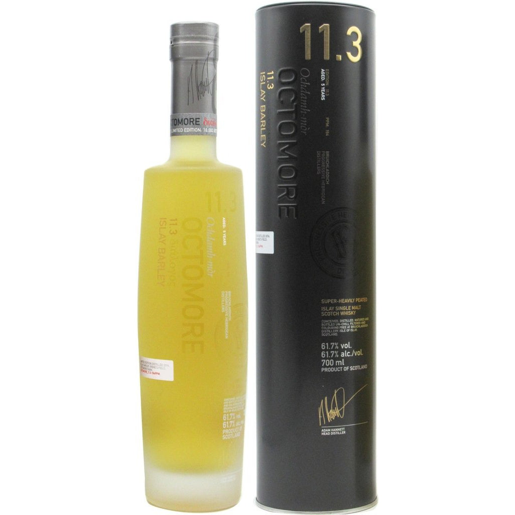 Octomore 2014 Islay Barley 11.3 Single Malt Whisky - 70cl 61.7%