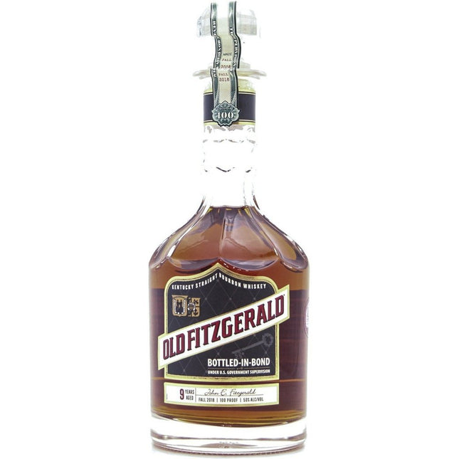 Old Fitzgerald Bourbon Bottled in Bond 9 Year Old 2nd Edition Fall 2018 - 75cl 50%