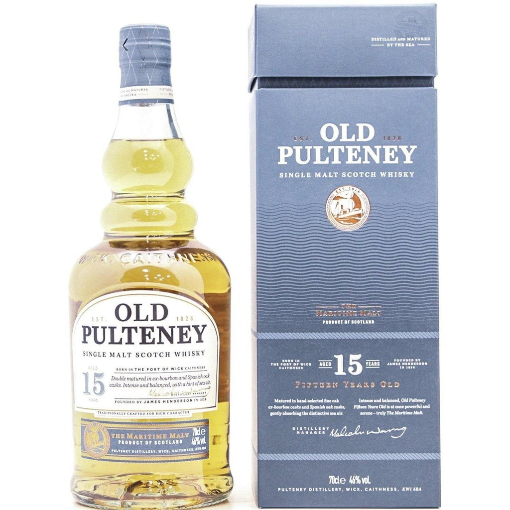 Old Pulteney 15 Year Old - 70cl 46% - The Really Good Whisky Company