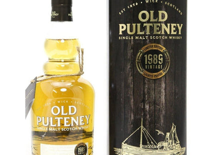 Old Pulteney 1989 Vintage Lightly Peated - 26 Year Old - 70cl 46% - The Really Good Whisky Company