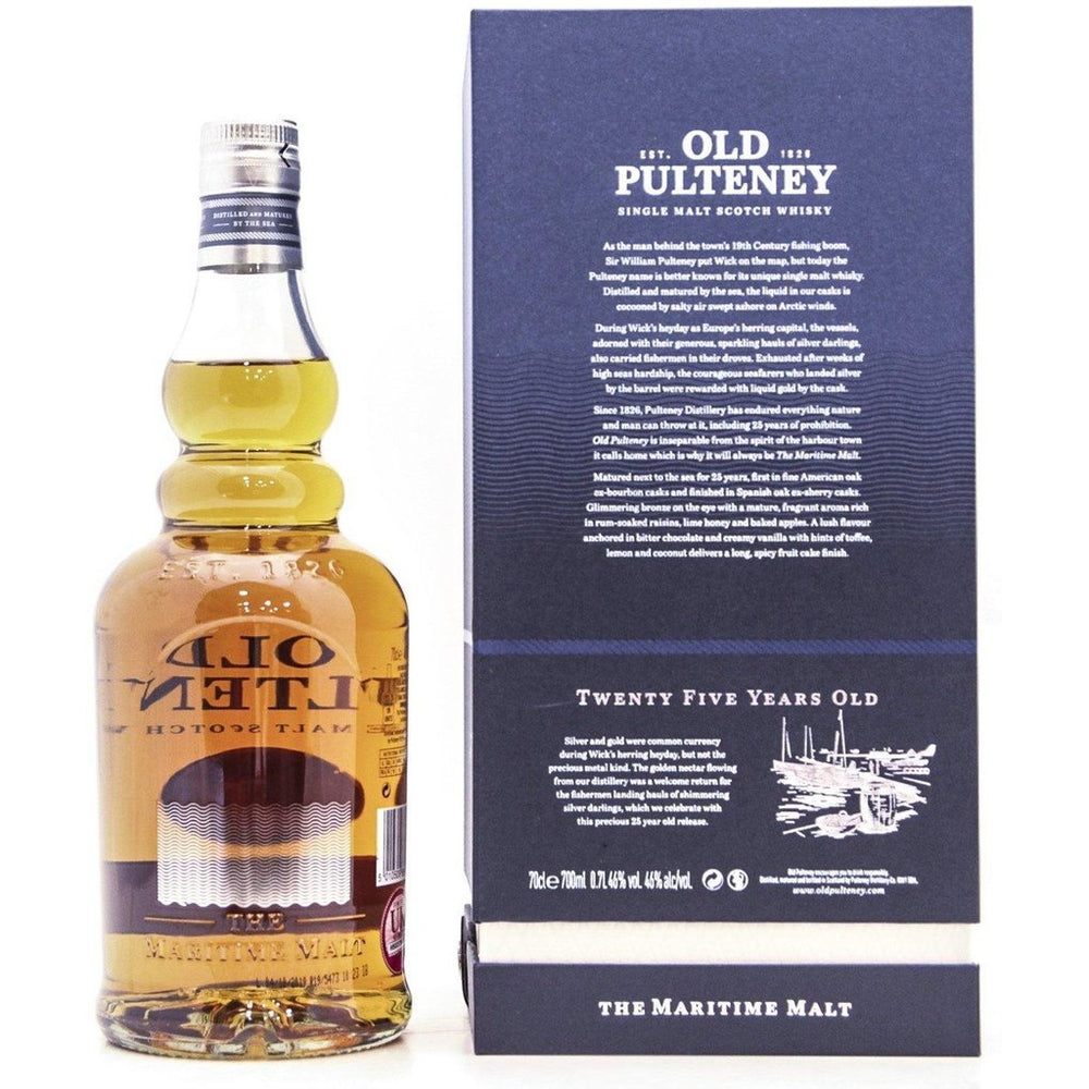 Old Pulteney 25 Year Old - 70cl 46% - The Really Good Whisky Company