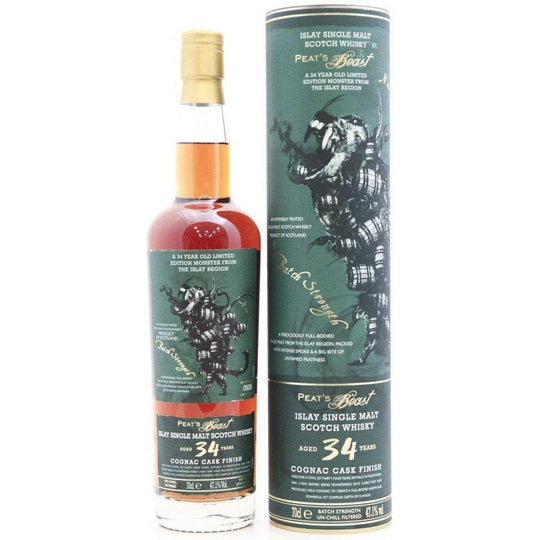 Peat's Beast 34 year old single malt - 70cl 47.1%