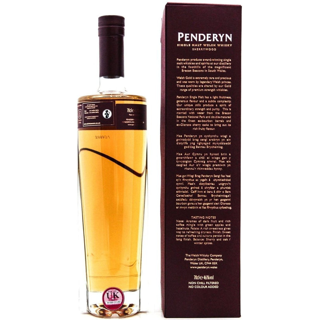 Penderyn Sherry Wood Finish - 70cl 46%