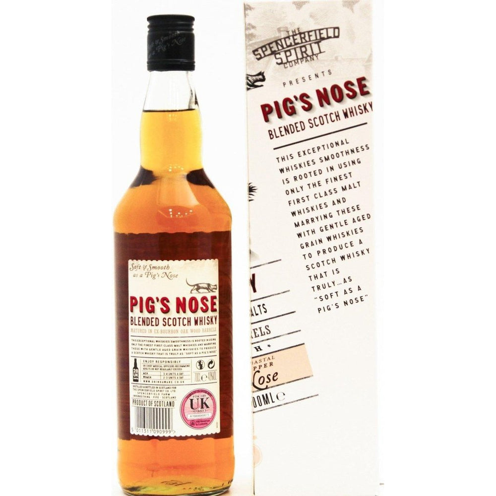 Pig's Nose Blended Scotch - 70cl, 40% - The Really Good Whisky Company