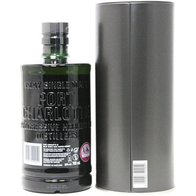 Port Charlotte heavily peated 10 Year Old - 70cl 50% - The Really Good Whisky Company