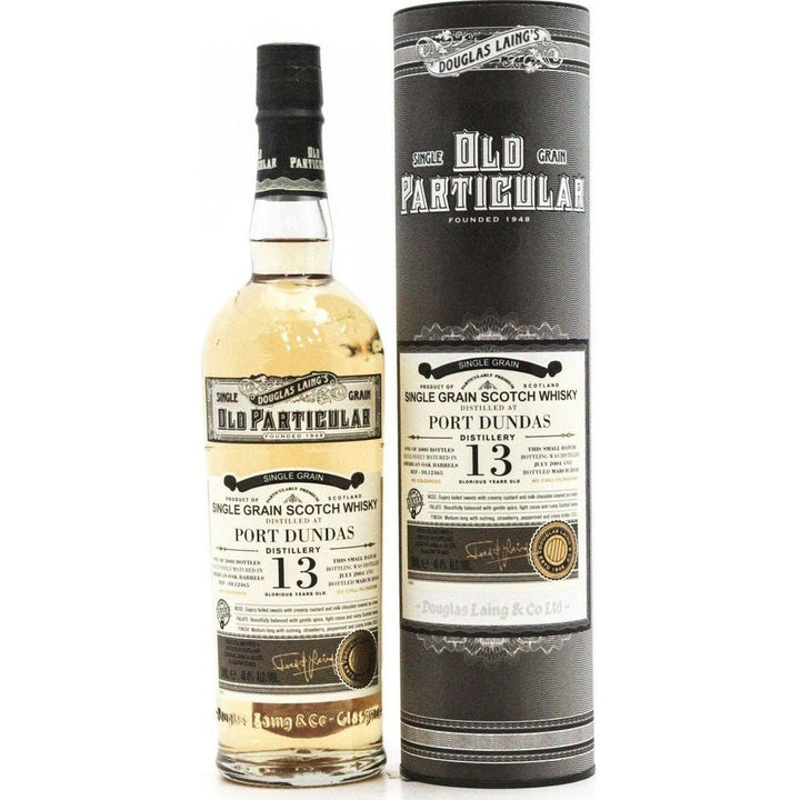 Port Dundas 13 Year Old 2004 (cask 12465) - Old Particular (Douglas Laing) - 70cl 48.4% - The Really Good Whisky Company