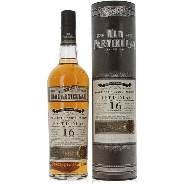 Port Dundas 16 Year Old 2004 Old Particular (Douglas Laing) - 70cl 54.1% - The Really Good Whisky Company