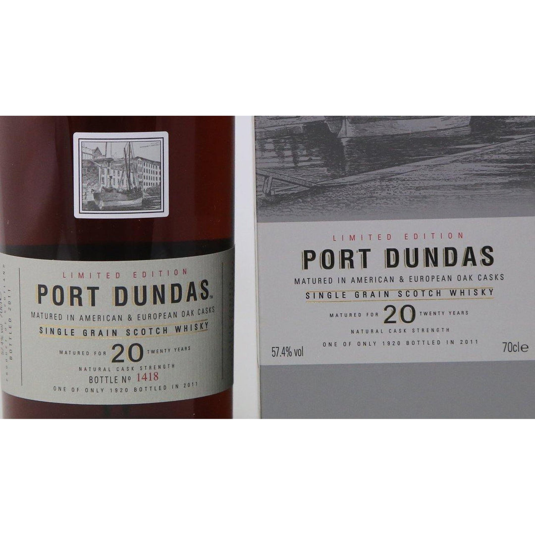 Port Dundas 20 Year Old 2011 Whisky - The Really Good Whisky Company