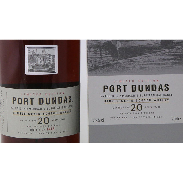 Port Dundas 20 Year Old 2011 Whisky - The Really Good Whisky Company