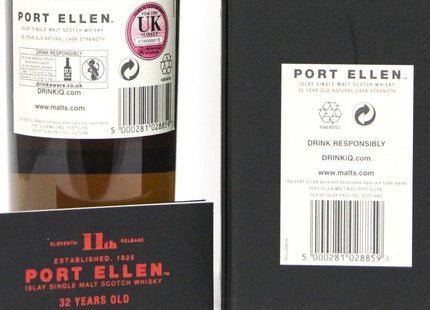 Port Ellen 11th Release - 32 Year Old Single Malt Scotch Whisky - The Really Good Whisky Company