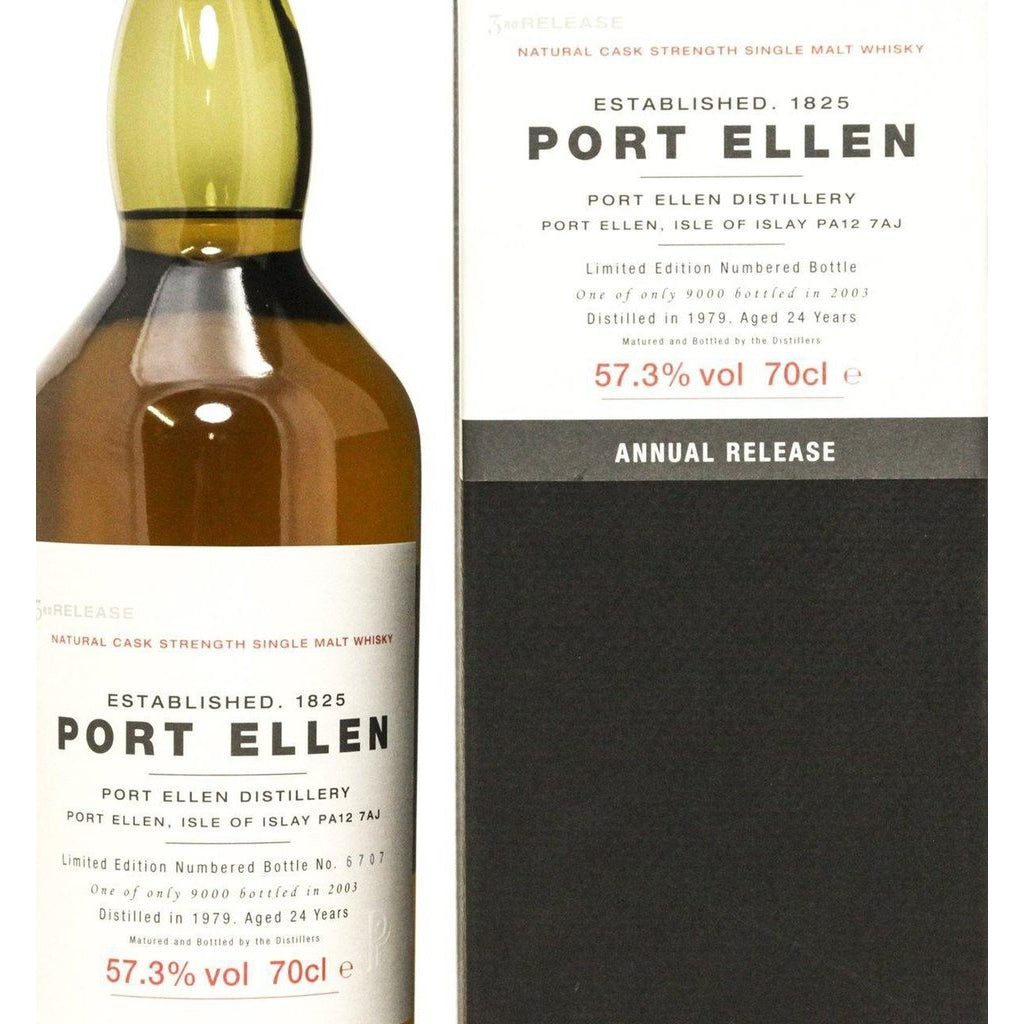 Port Ellen 24 Year Old 1979 3rd Release - The Really Good Whisky Company