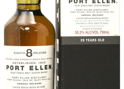 Port Ellen 29 Year Old 1978 8th Release - The Really Good Whisky Company