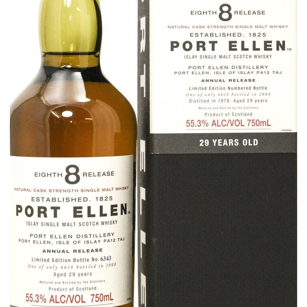 Port Ellen 29 Year Old 1978 8th Release - The Really Good Whisky Company