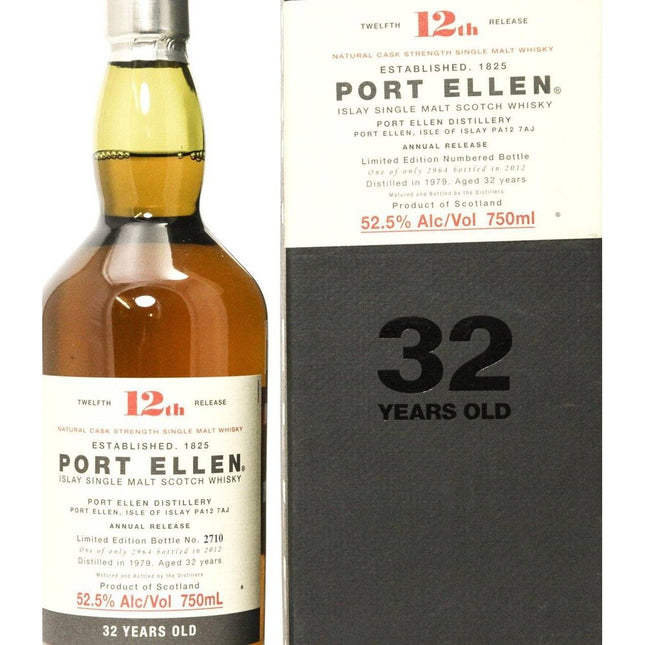 Port Ellen 32 Year Old 1979 12th Release - The Really Good Whisky Company