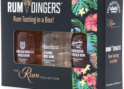 Premium Rum Discovery Tasting Set/Gift Kit (3 x 3 cl) The Rum Collection 40%