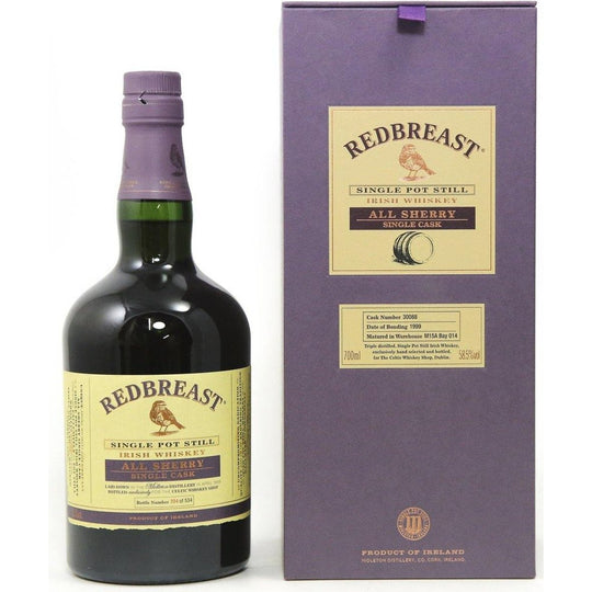 Red Breast 1999 Single Pot Still All Sherry - Celtic Whiskey Version