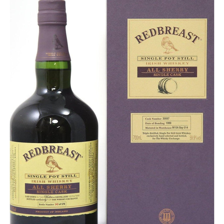 Redbreast 1999 Single Pot Still All Sherry - Whisky Exchange Version - 70cl 59.9% - The Really Good Whisky Company