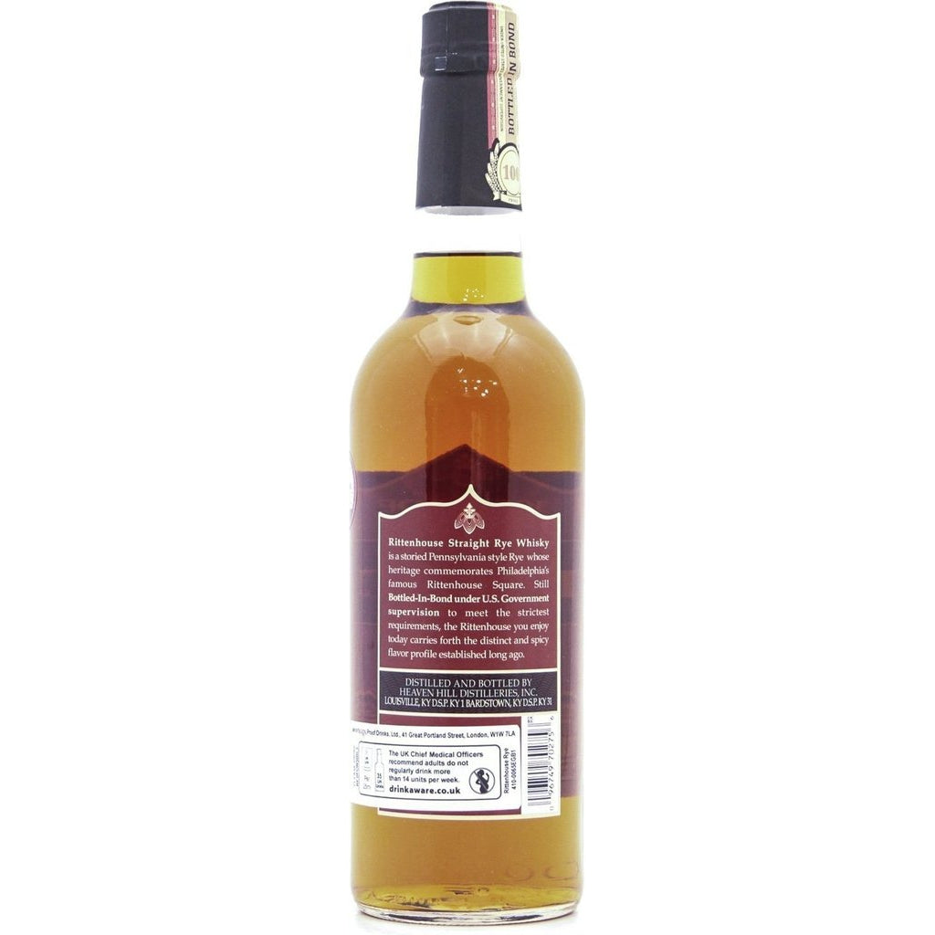 Rittenhouse Rye Whiskey - 70cl 50%