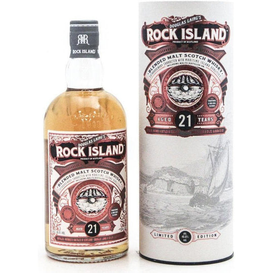 Rock Island 21 Year Old Blended Malt - Douglas Laing - 70cl 46.8%