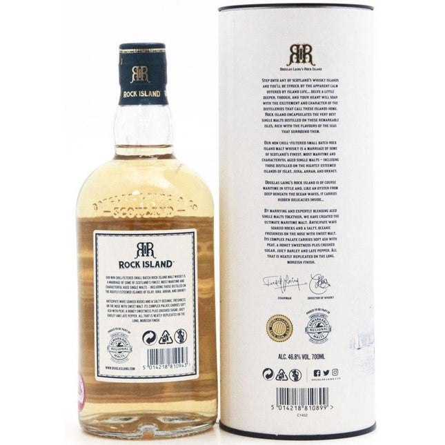 Rock Island Blended Malt Whisky - 70cl 46.8% - The Really Good Whisky Company