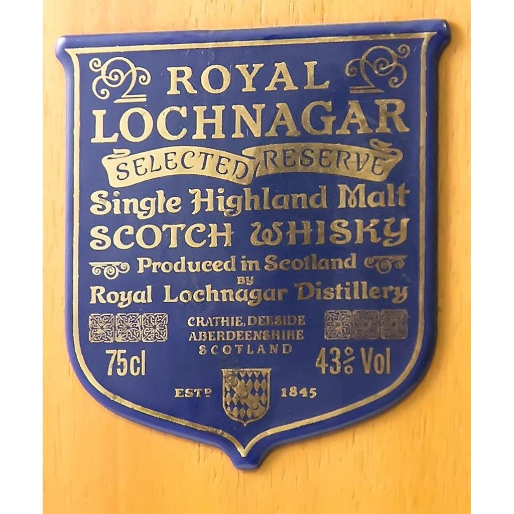 Royal Lochnager Selected Reserve Whisky in Wooden Presentation Box - The Really Good Whisky Company