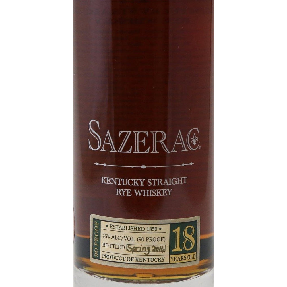 Sazerac Thomas Handy 18 Year Old Rye Whiskey- 2016 - The Really Good Whisky Company