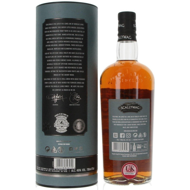 Scallywag 10 Year Old - 70cl 46% - The Really Good Whisky Company