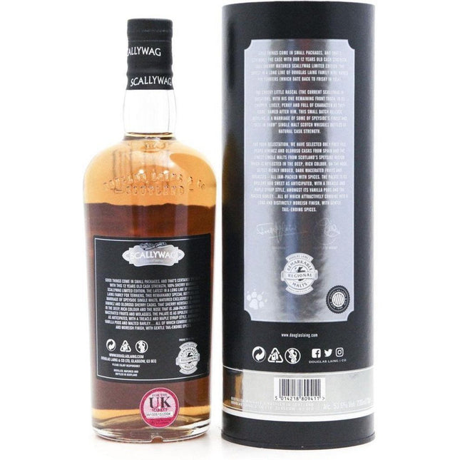 Scallywag 12 Year Old Blended Malt Whisky - 70cl 53.6% - The Really Good Whisky Company