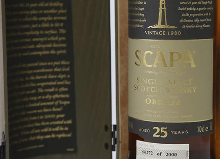 Scapa 1980 25 Year Old Whisky - The Really Good Whisky Company