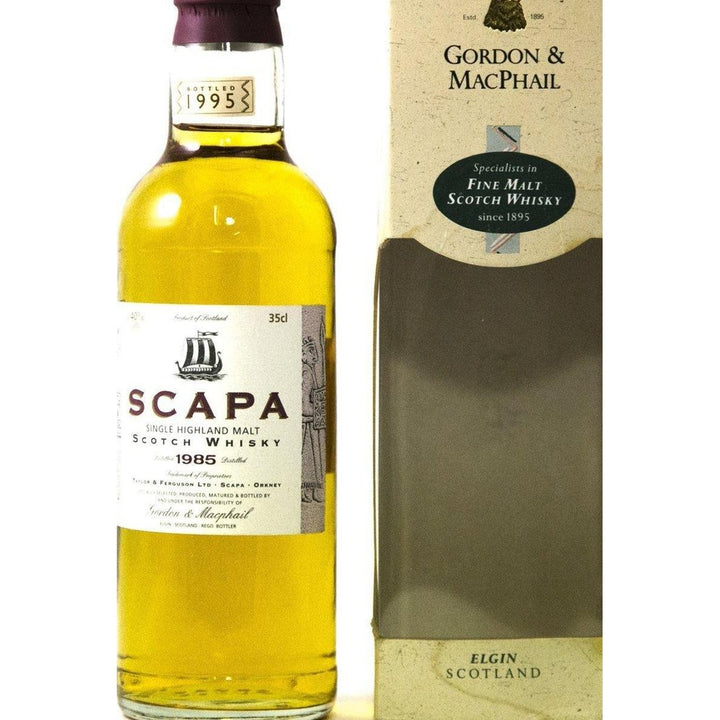 Scapa - 1985 - 10 Year Old - Gordon and MacPhail 35cl Whisky - The Really Good Whisky Company