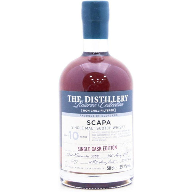 Scapa 2006 Reserve Collection 10 Year Old Single Cask Edition - 50cl 59.2% - The Really Good Whisky Company