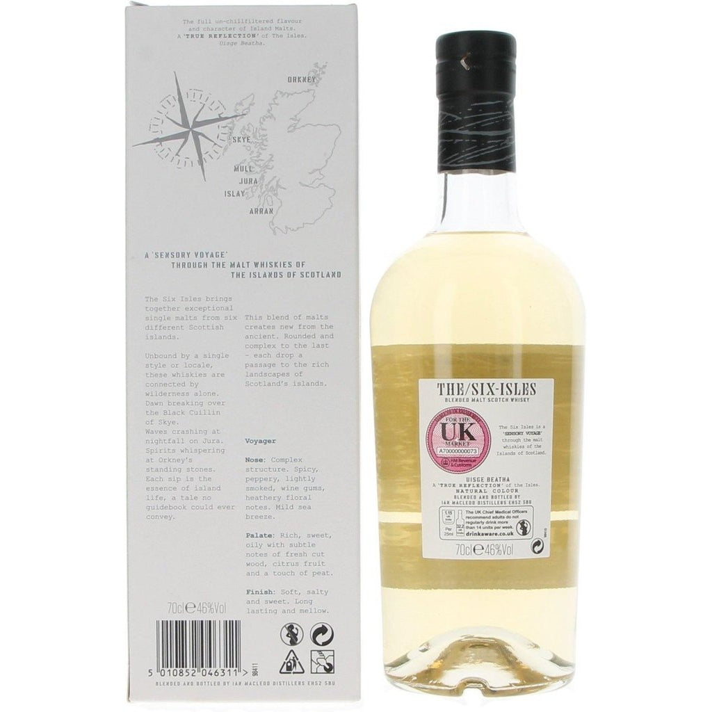 Six Isles Blended Malt Scotch Whisky - 70cl 43% - The Really Good Whisky Company