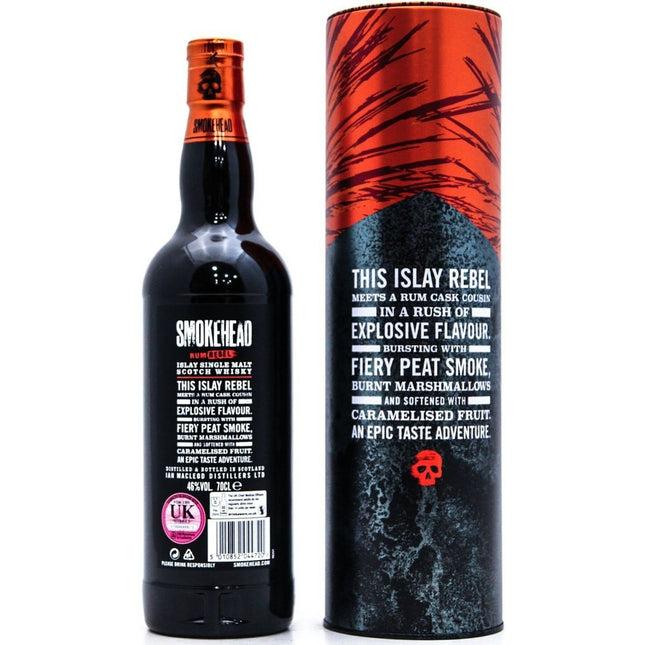 Smokehead Rum Rebel Single Malt Scotch Whisky - 70cl 46%