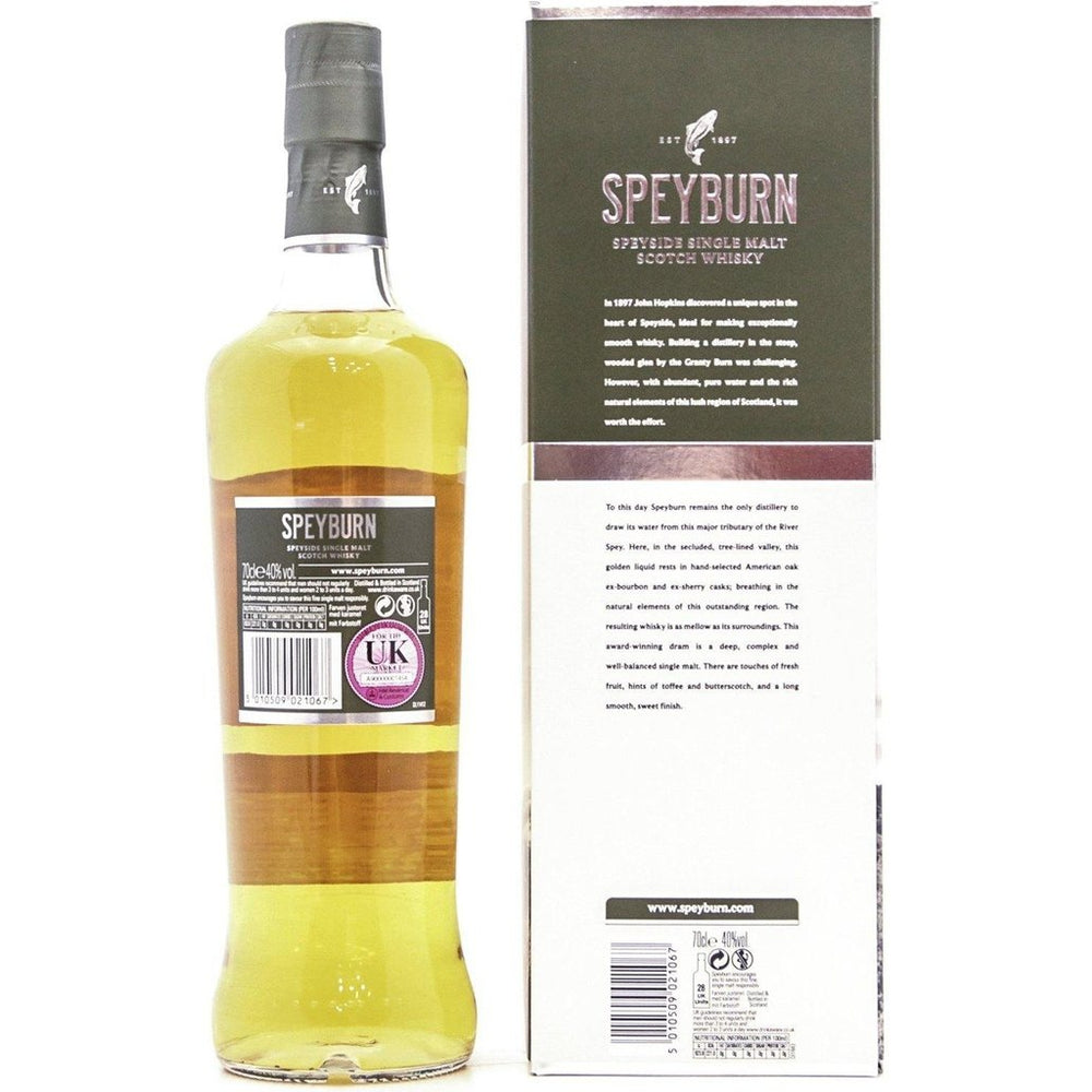 Speyburn 10 Year Old - 70cl 40% - The Really Good Whisky Company