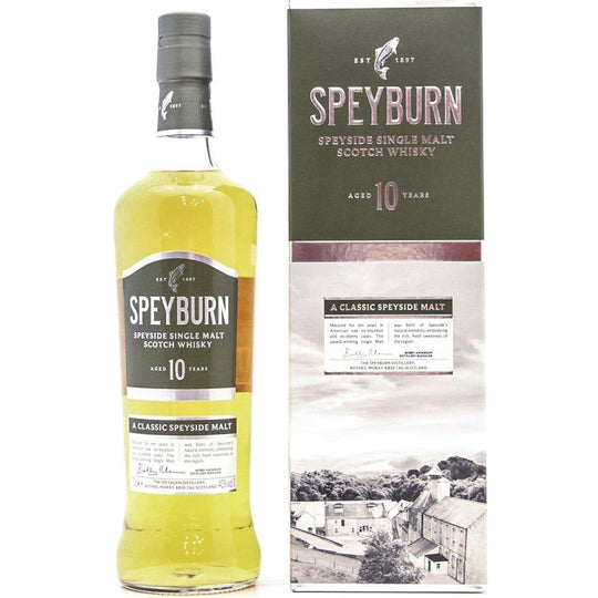 Speyburn 10 Year Old Single Malt Scotch Whisky - 70cl 40%