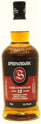 Springbank 12 Year Old Cask Strength 2020 (Batch 20) - 70cl 55.3% - The Really Good Whisky Company