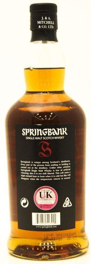 Springbank 12 Year Old Cask Strength 2020 (Batch 20) - 70cl 55.3% - The Really Good Whisky Company