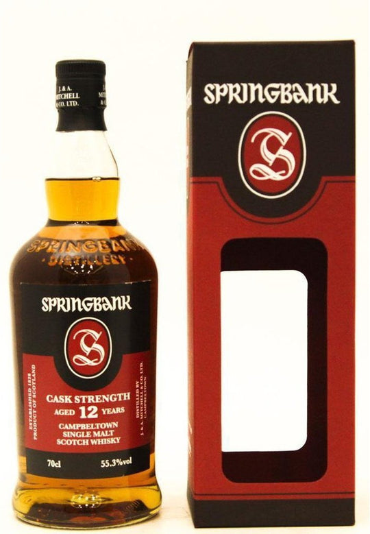 Springbank 12 Year Old Cask Strength 2020 (Batch 20) - 70cl 55.3%