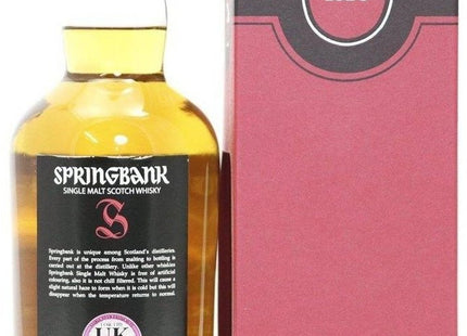Springbank 12 Year Old Cask Strength Single Malt Whisky 57.1% - The Really Good Whisky Company