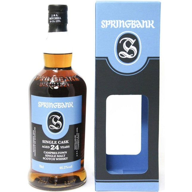 Springbank 24 Year Old Single Malt Scotch Whisky 2019 Release Distilled 1994 - The Really Good Whisky Company