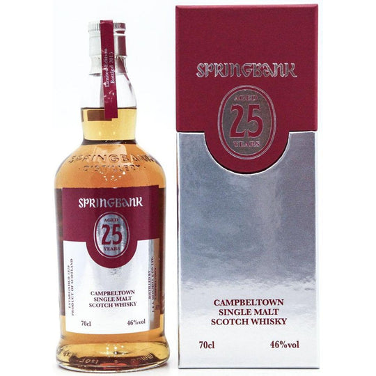 Springbank 25 year old 2015 release - 70cl 46%