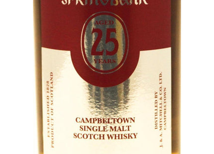 Springbank 25 Year Old Single Malt Scotch Whisky 2019 - The Really Good Whisky Company