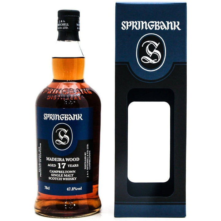 Springbank Madeira Cask Single Malt 17 Year Old - 70cl 47.8%