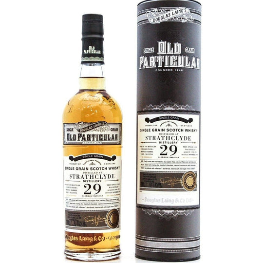 Strathclyde 29 Year Old Single Grain Whisky Old Particular, Douglas Laing - 70cl 51.8%