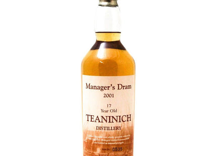 Teaninich Manager's Dram 2001 17 Year Old - 70cl 58.3%
