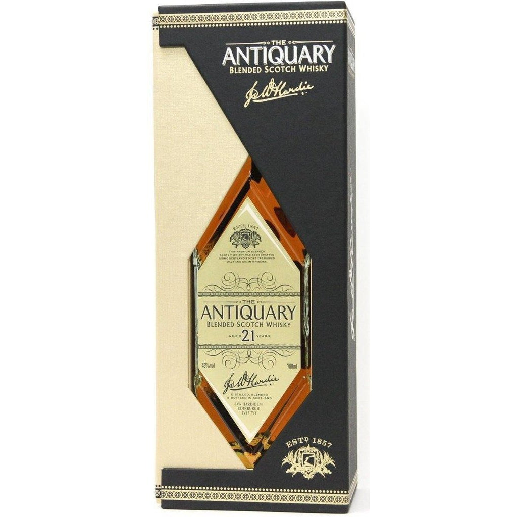 The Antiquary 21 Year Old Blended Scotch Whisky - 70cl 43% - The Really Good Whisky Company