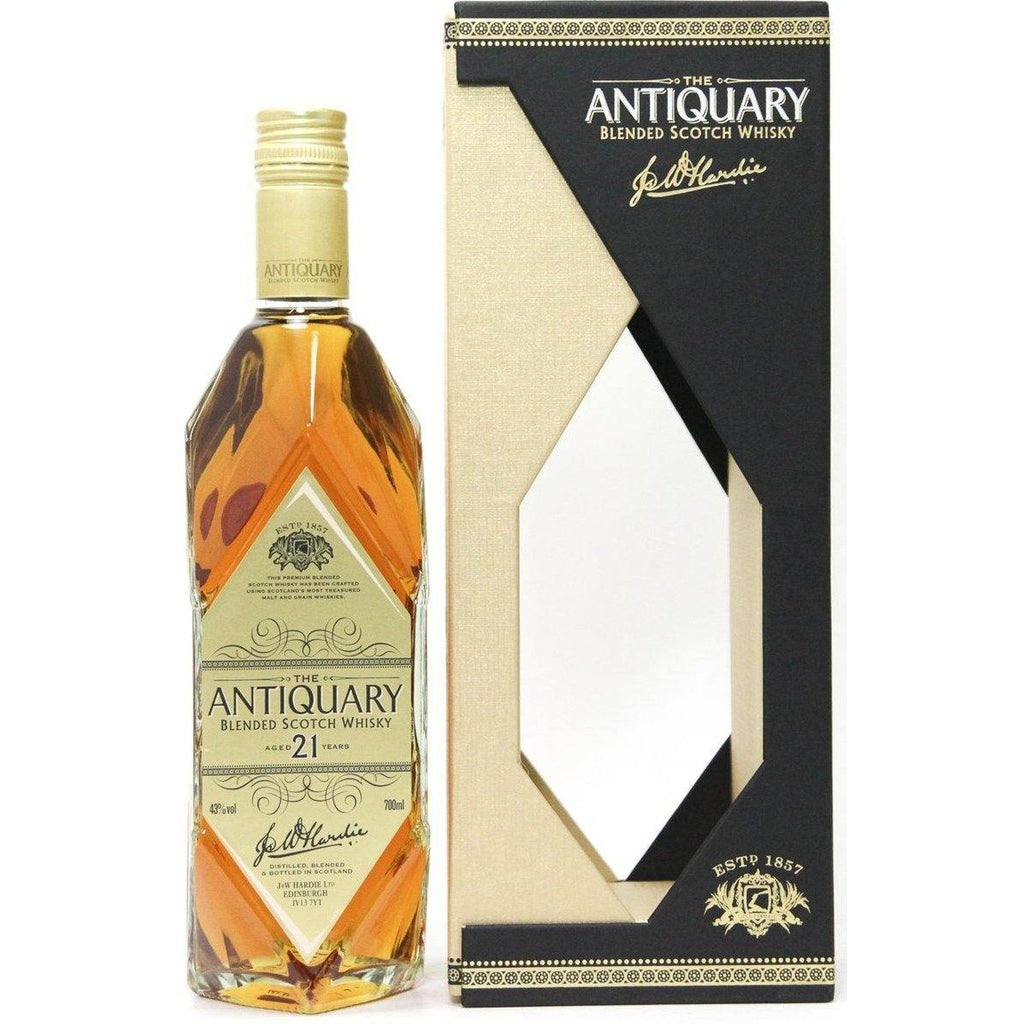 The Antiquary 21 Year Old Blended Scotch Whisky - 70cl 43% - The Really Good Whisky Company